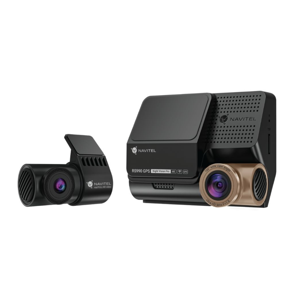 NAVITEL RS990 GPS 4K Dual Dash Cam