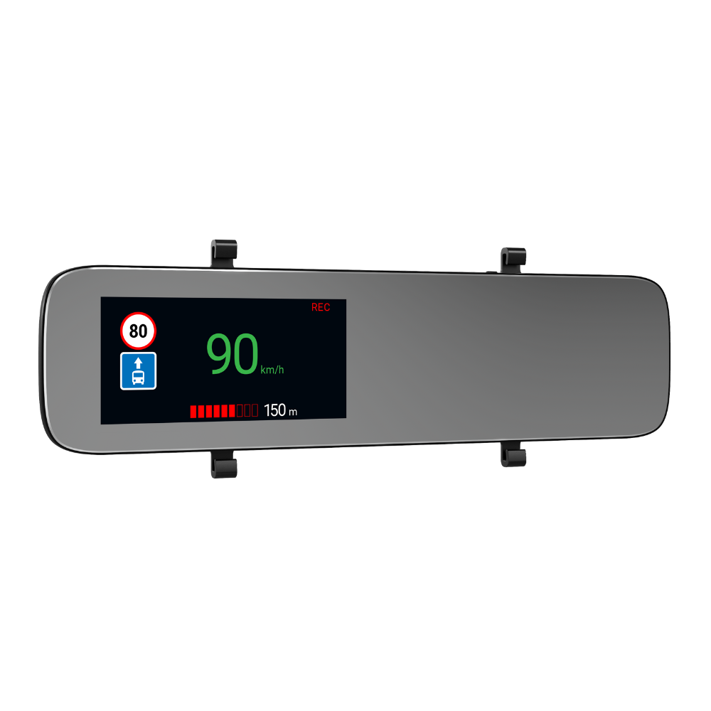 Navitel MR450 Full HD Smart Mirror Front & Rear Facing Dual Dash Cam with GPS