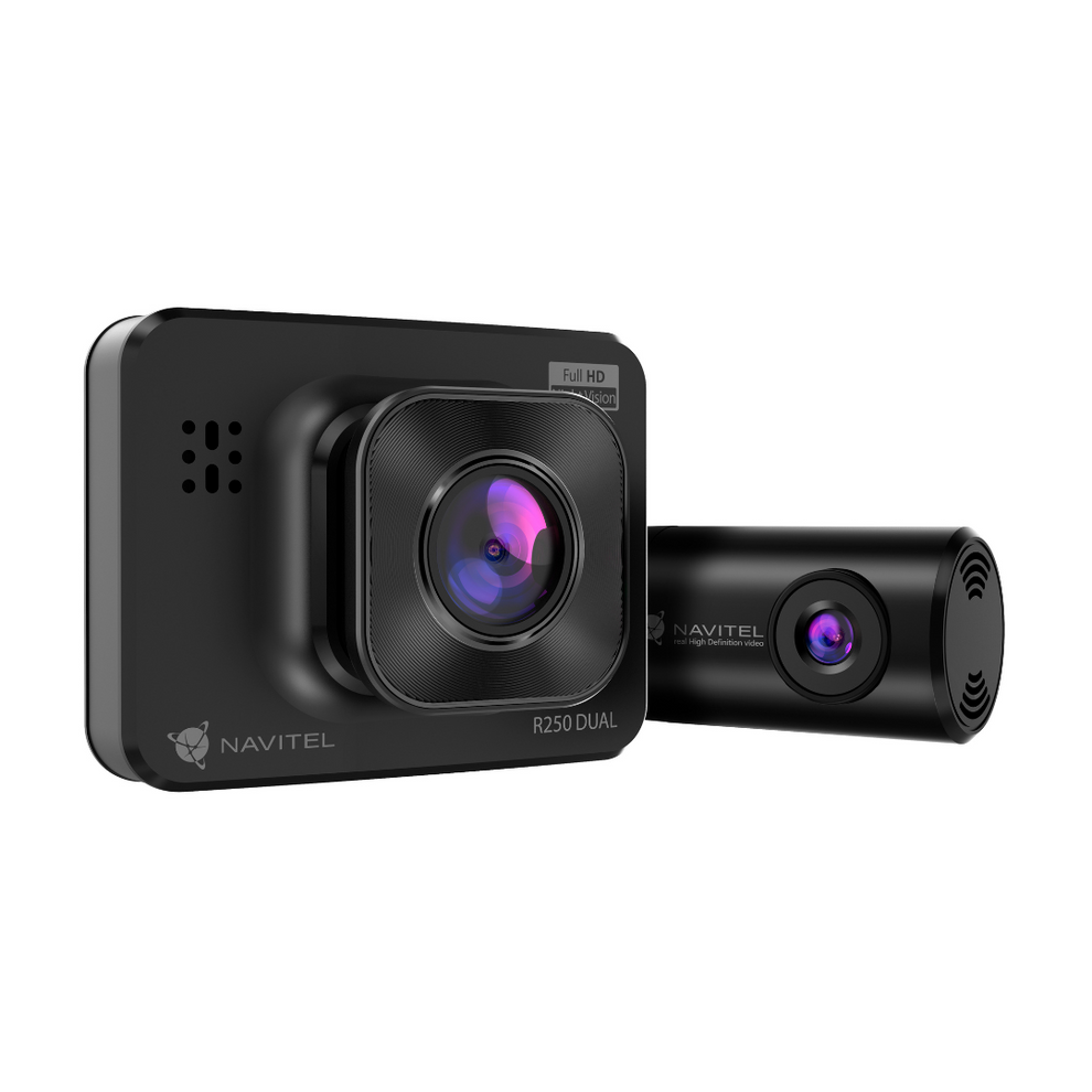Navitel R250 Full HD Dual Front & Rear Facing Dual Dash Cam – Navitel UK